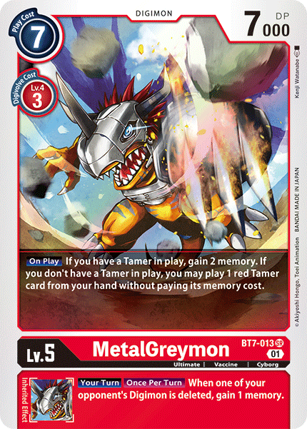 MetalGreymon [BT7-013] [Next Adventure] - Just $0.09! Shop now at Retro Gaming of Denver