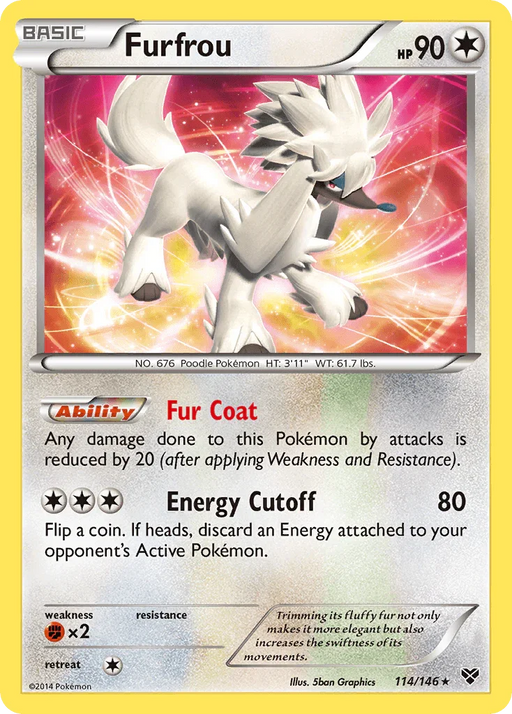 Furfrou (114/146) [XY: Base Set] - for just $0.30! 