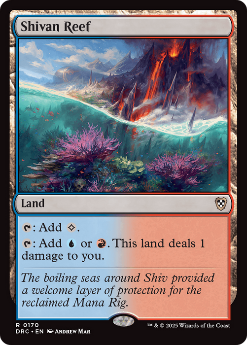 Shivan Reef (DRC-170) - Commander: Aetherdrift - for just $0.11! 