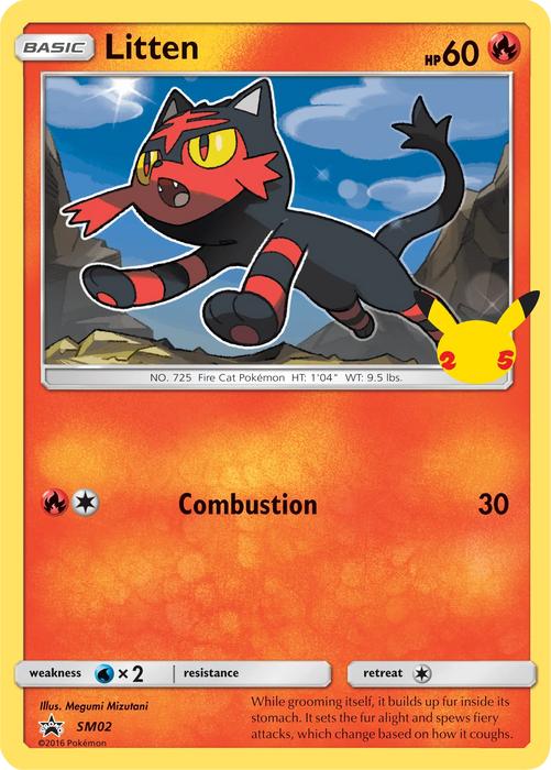 Litten (SM02) [First Partner Pack] - for just $1.30! 