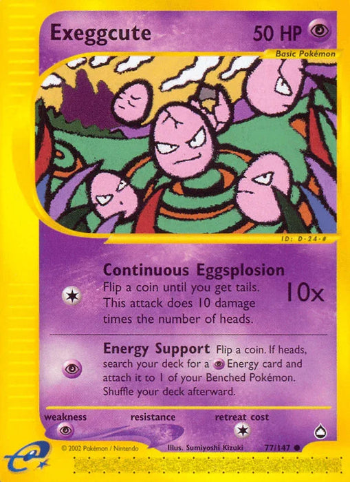 Exeggcute (77/147) [Aquapolis] - for just $2.85! 