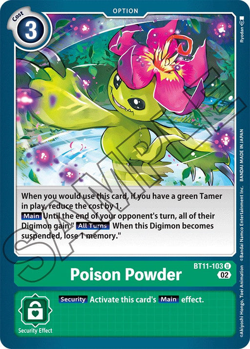 Poison Powder [BT11-103] [Dimensional Phase] - Just $0.09! Shop now at Retro Gaming of Denver