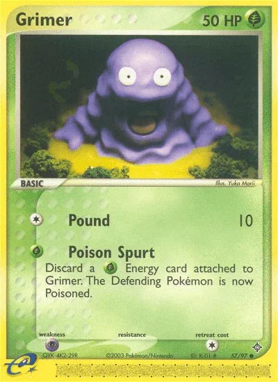 Grimer (57/97) [EX: Dragon] - for just $0.85! 