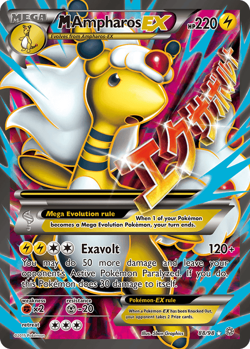 M Ampharos EX (88/98) [XY: Ancient Origins] - for just $30.35! 