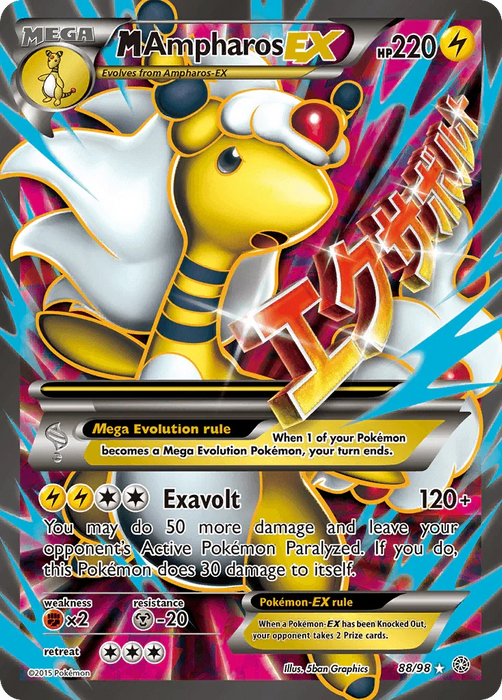 M Ampharos EX (88/98) [XY: Ancient Origins] - for just $31.30! 