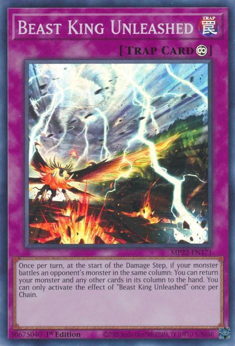 Beast King Unleashed [MP22-EN171] Super Rare - for just $0.10! 