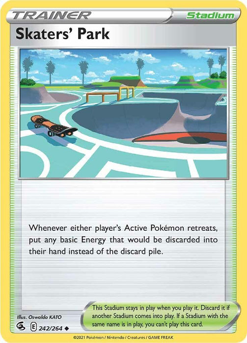 Skaters' Park (242/264) [Sword & Shield: Fusion Strike] - for just $0.10! 