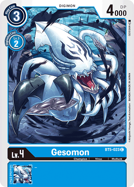 Gesomon [BT5-023] [Battle of Omni] - Just $0.09! Shop now at Retro Gaming of Denver