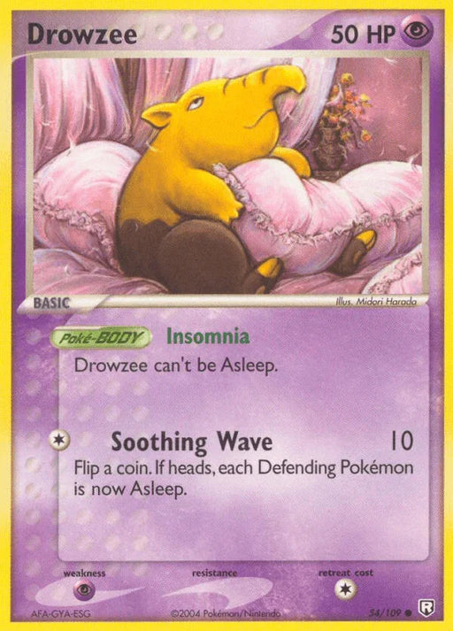 Drowzee (54/109) [EX: Team Rocket Returns] - for just $0.45! 