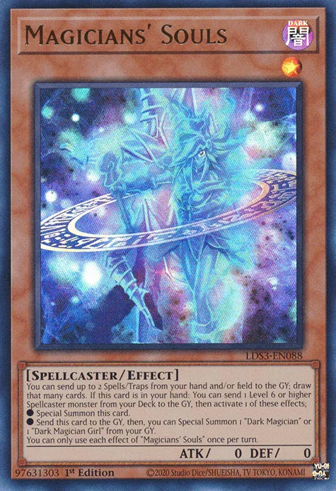 Magicians' Souls [LDS3-EN088] Ultra Rare - for just $3! 