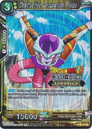 Destructive Occupation Frieza (BT2-104) [Judge Promotion Cards] - for just $0.30! 