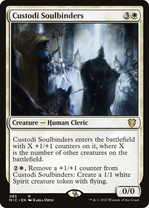 Custodi Soulbinders (MIC-083) - Midnight Hunt Commander - for just $0.03! 