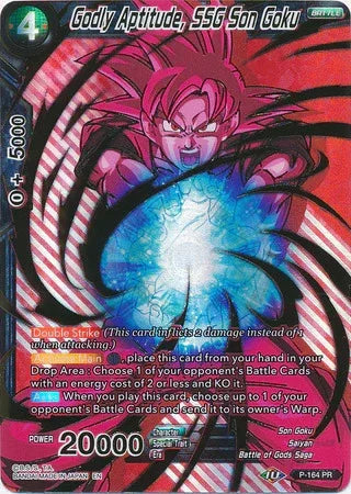 Godly Aptitude, SSG Son Goku (P-164) [Promotion Cards] - for just $1.20! 
