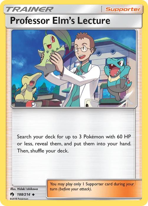 Professor Elm's Lecture (188/214) [Sun & Moon: Lost Thunder] - for just $0.30! 