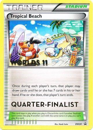 Tropical Beach (BW28) (Quarter Finalist) [Black & White: Black Star Promos] - for just $0! 