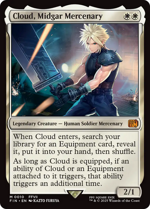 Cloud, Midgar Mercenary (FIN-010) - FINAL FANTASY - for just $5.81! 