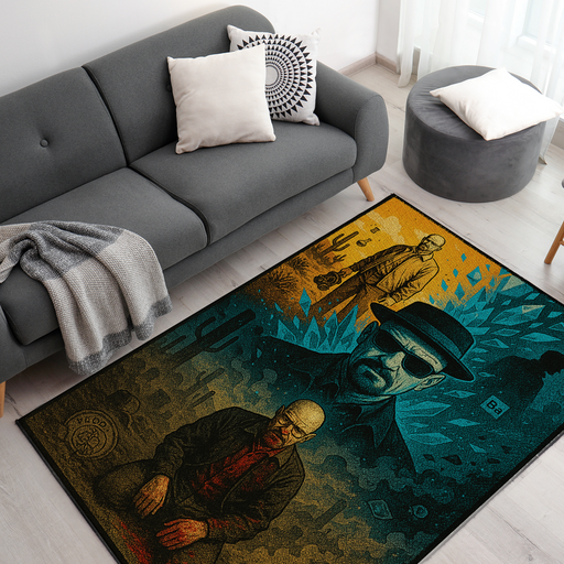 Breaking Bad Inspired Decor Rug- 62x40 inches - for just $44.99! 