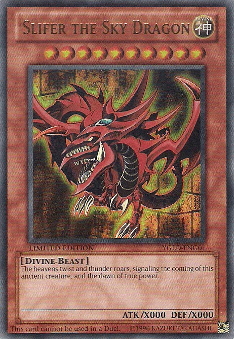 Slifer the Sky Dragon [YGLD-ENG01] Ultra Rare - for just $0.55! 