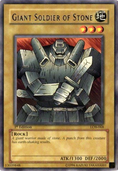 Giant Soldier of Stone [LOB-068] Rare - for just $0.30! 