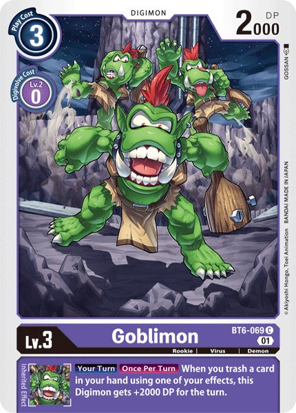 Goblimon [BT6-069] [Double Diamond] - Just $0.09! Shop now at Retro Gaming of Denver