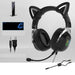 Head-mounted Gaming Gaming Cute Girls Wired Computer Headset - for just $200.36! 