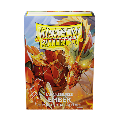 Dragon Shield: Japanese Size 60ct Sleeves - Ember (Dual Matte) - Just $0! Shop now at Retro Gaming of Denver