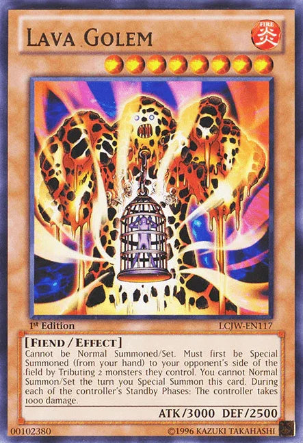 Lava Golem [LCJW-EN117] Rare - for just $0.35! 