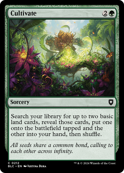Cultivate (BLC-212) - Bloomburrow Commander - for just $0.24! 