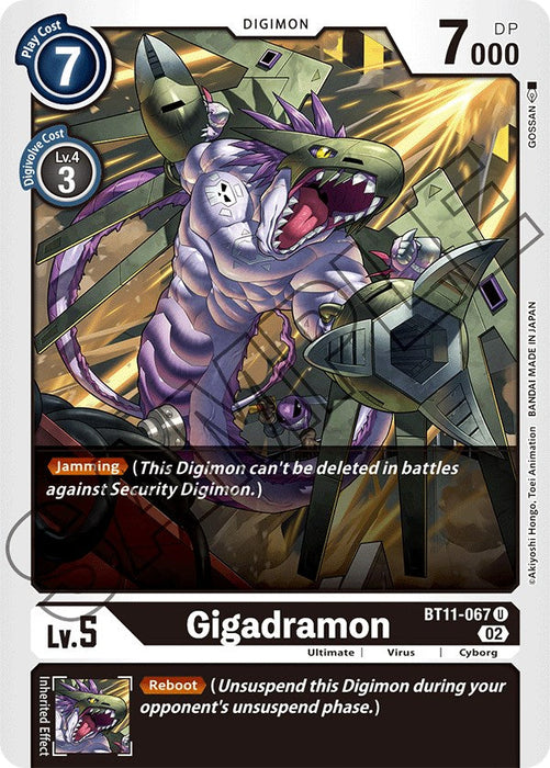 Gigadramon [BT11-067] [Dimensional Phase] - Just $0.09! Shop now at Retro Gaming of Denver