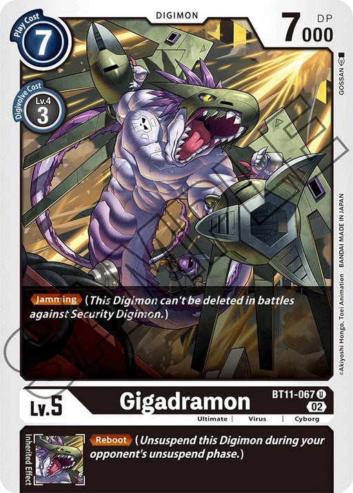 Gigadramon [BT11-067] [Dimensional Phase] - Just $0.09! Shop now at Retro Gaming of Denver