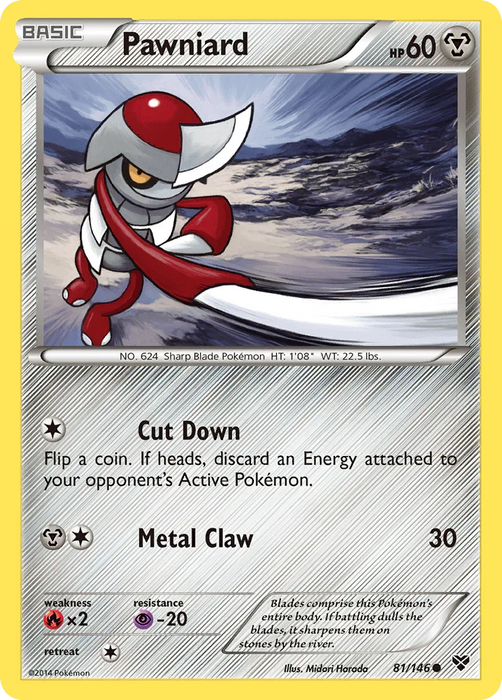 Pawniard (81/146) [XY: Base Set] - for just $0.10! 
