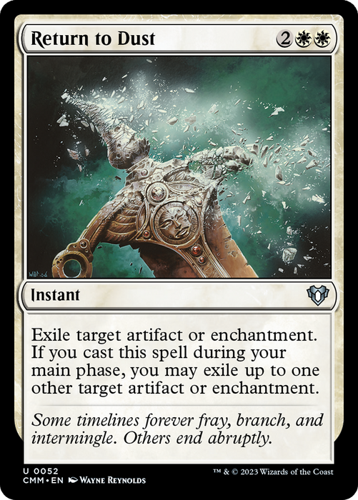 Return to Dust (CMM-052) - Commander Masters - for just $0.13! 