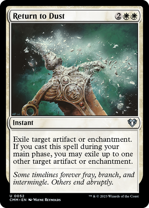 Return to Dust (CMM-052) - Commander Masters - for just $0.08! 