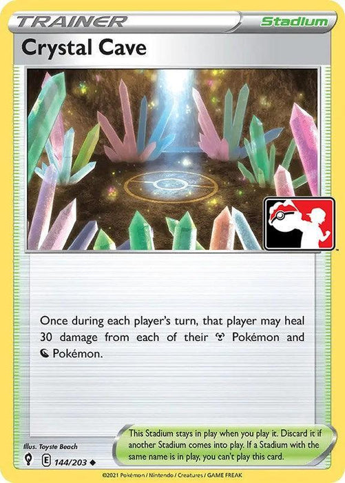 Crystal Cave (144/203) [Prize Pack Series One] - for just $0.15! 