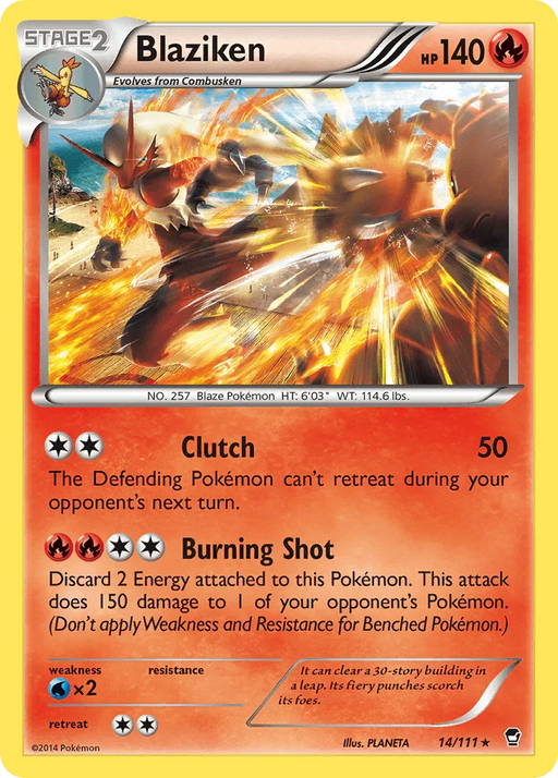 Blaziken (14/111) [XY: Furious Fists] - for just $1.30! 