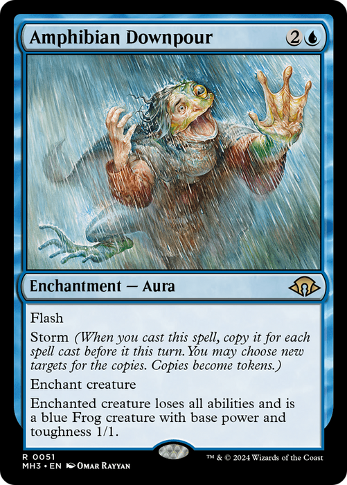 Amphibian Downpour (MH3-051) - Modern Horizons 3 - for just $0.36! 