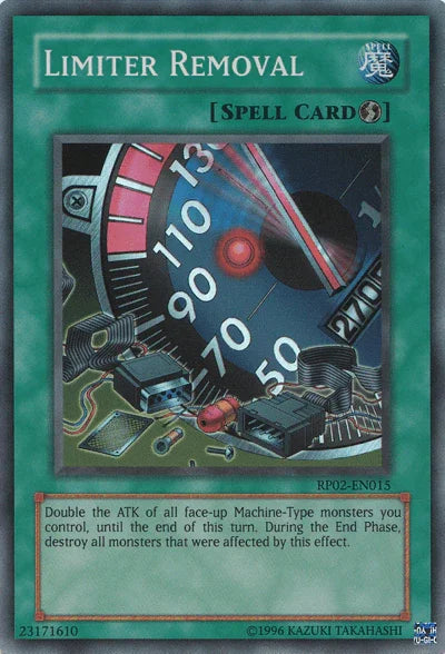 Limiter Removal [RP02-EN015] Super Rare - for just $0.60! 