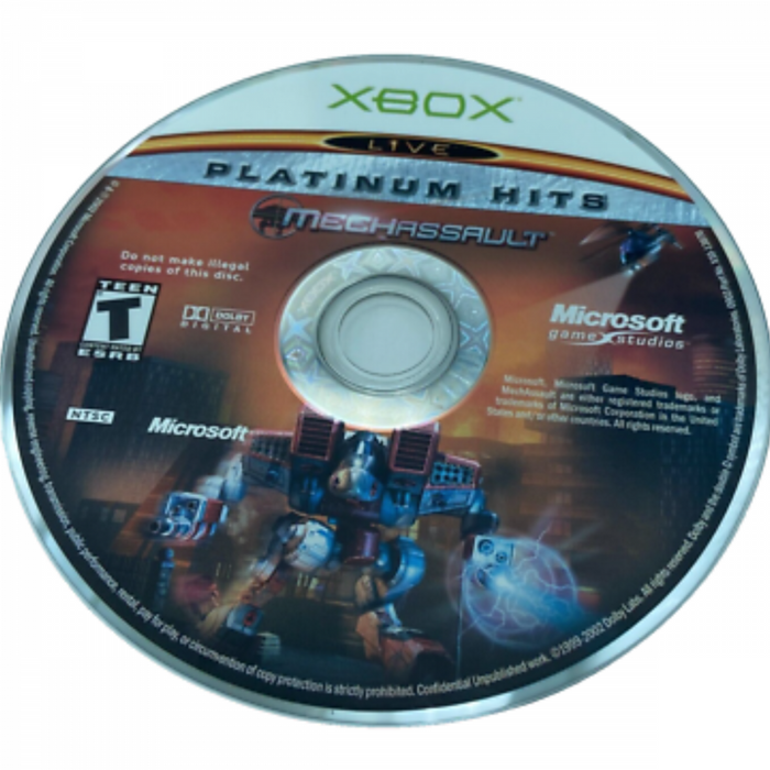 MechAssault [Platinum Hits] – Xbox (XBOX) - for just $7.99! 
