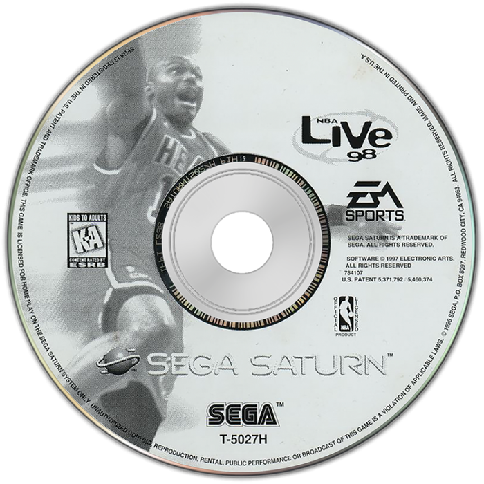 NBA Live 98 – Sega Saturn (SS) - for just $12.99! 
