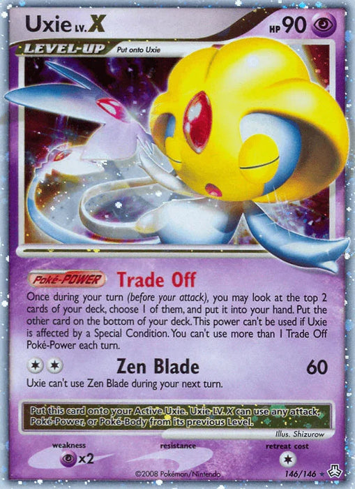 Uxie LV.X (146/146) [Diamond & Pearl: Legends Awakened] - for just $36! 