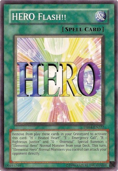 HERO Flash!! [DR04-EN222] Common - for just $0.10! 