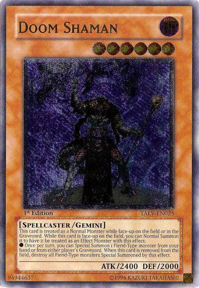 Doom Shaman [TAEV-EN025] Ultimate Rare - for just $2.40! 