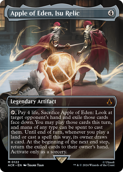 Apple of Eden, Isu Relic (ACR-122) - Assassin's Creed (Borderless) - for just $0.89! 