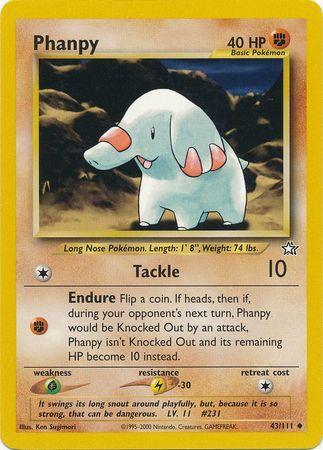 Phanpy (43/111) [Neo Genesis Unlimited] - for just $0.55! 