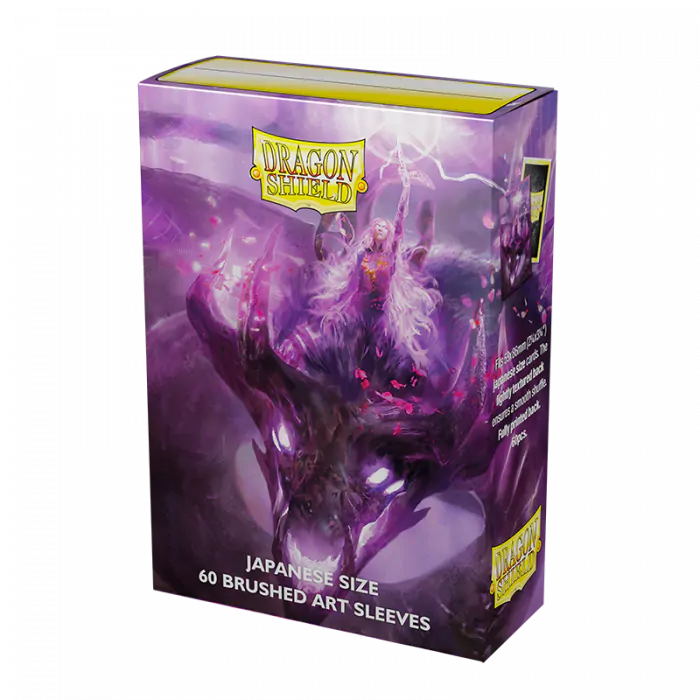 Dragon Shield: Japanese Size 60ct Brushed Art Sleeves - Sakura Ally - for just $0! 