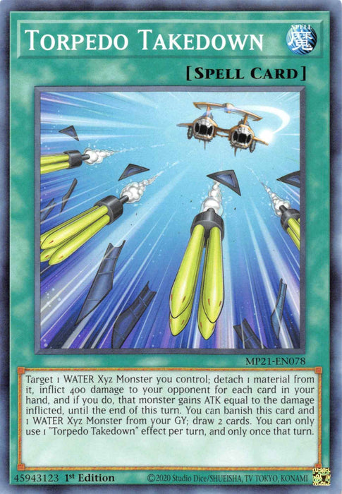 Torpedo Takedown [MP21-EN078] Common - for just $0.10! 
