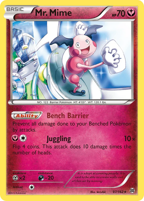 Mr. Mime (97/162) [XY: BREAKthrough] - for just $0.20! 