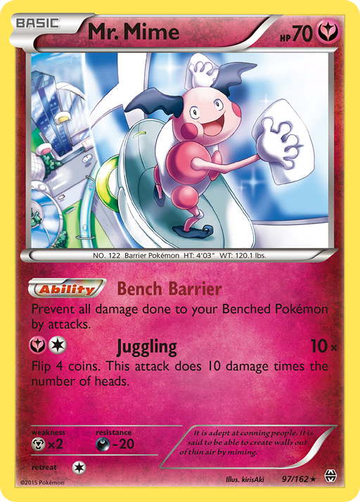 Mr. Mime (97/162) [XY: BREAKthrough] - Just $0.15! Shop now at Retro Gaming of Denver