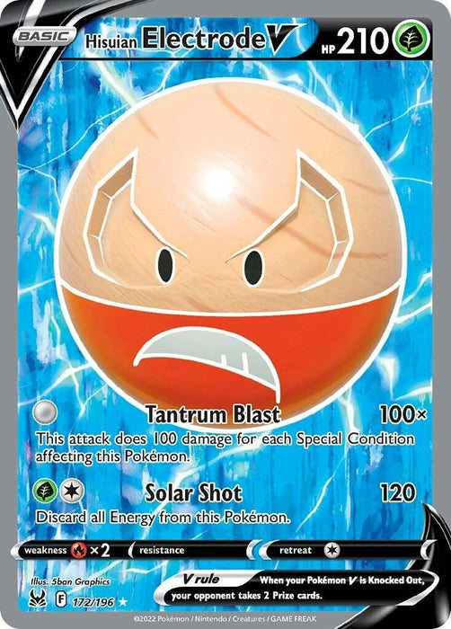 Hisuian Electrode V (172/196) [Sword & Shield: Lost Origin] - for just $0.90! 