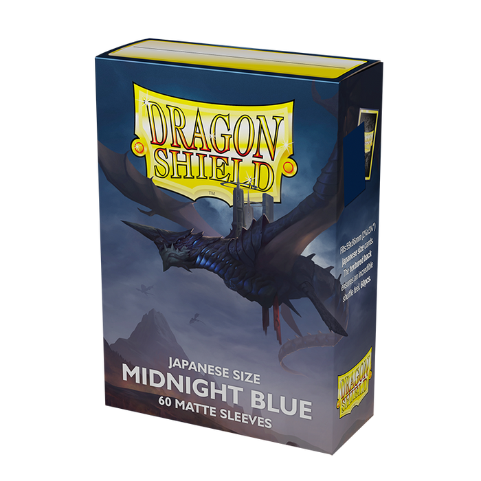 Dragon Shield: Japanese Size 60ct Sleeves - Midnight Blue (Dual Matte) - Just $0! Shop now at Retro Gaming of Denver